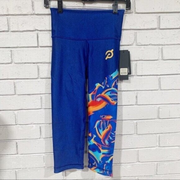 Peloton × Temi Coker High Waist‎ Capri Leggings • NWT • Limited Edition • Size S